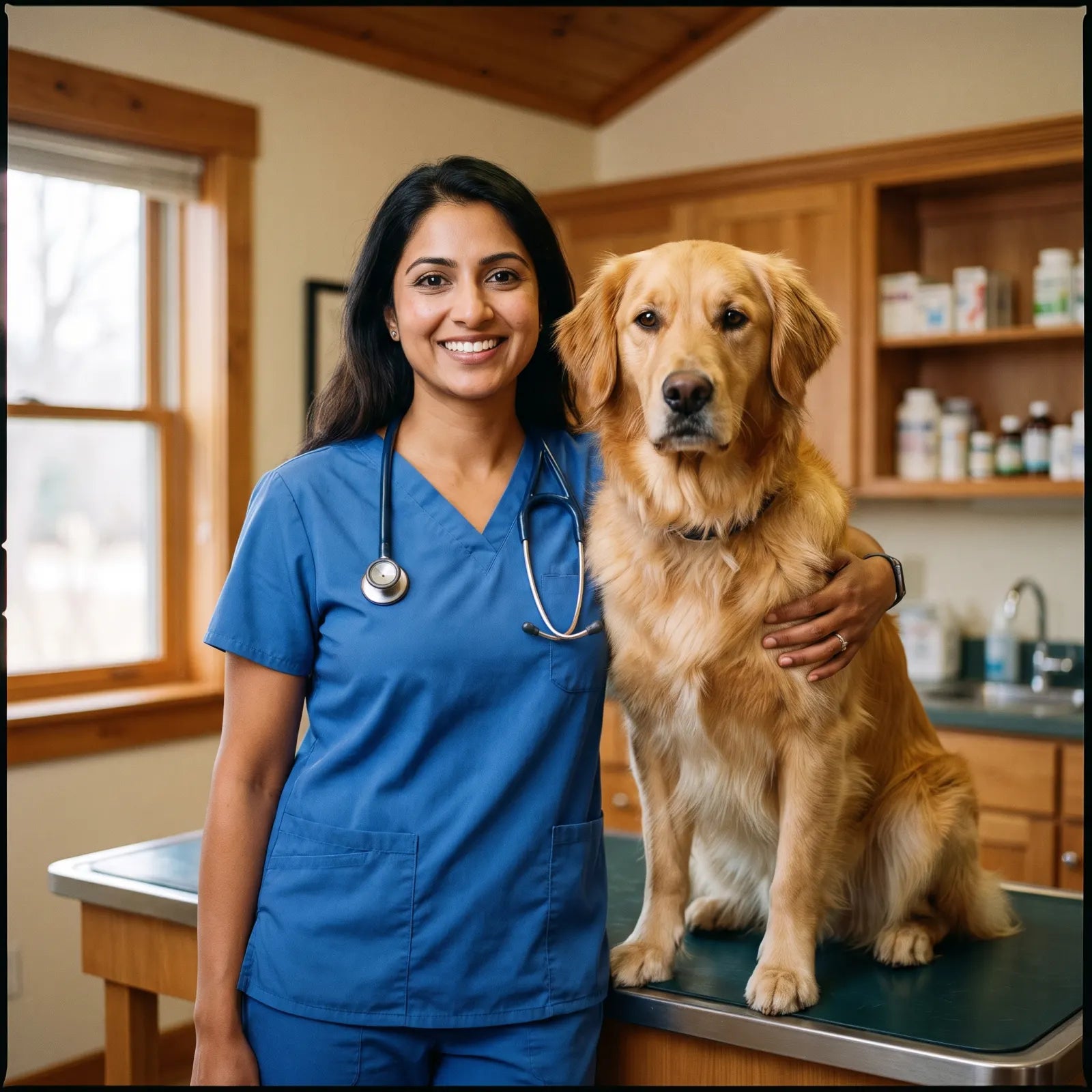 Veterinarian · dermatology focus